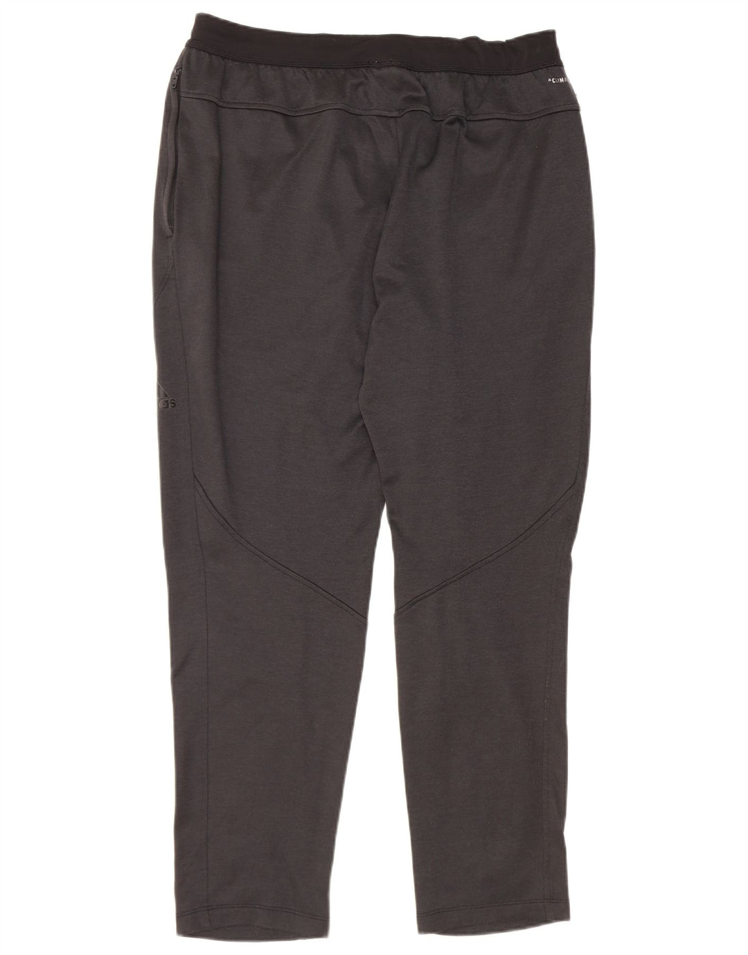 Adidas Mens Climawarm Tracksuit Trousers Large Black Polyester