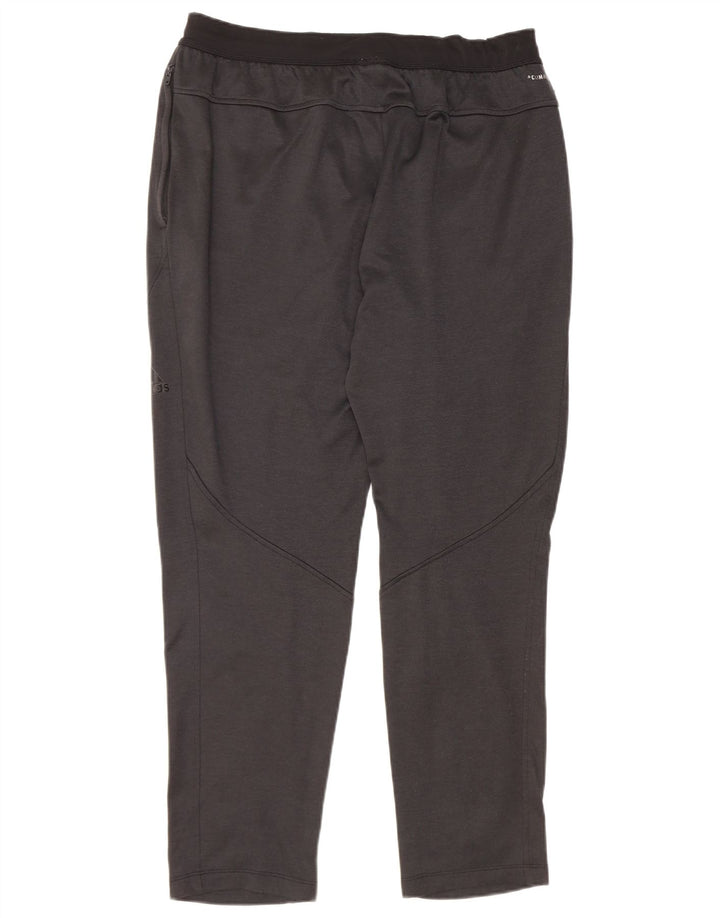 Adidas Mens Climawarm Tracksuit Trousers Large Black Polyester