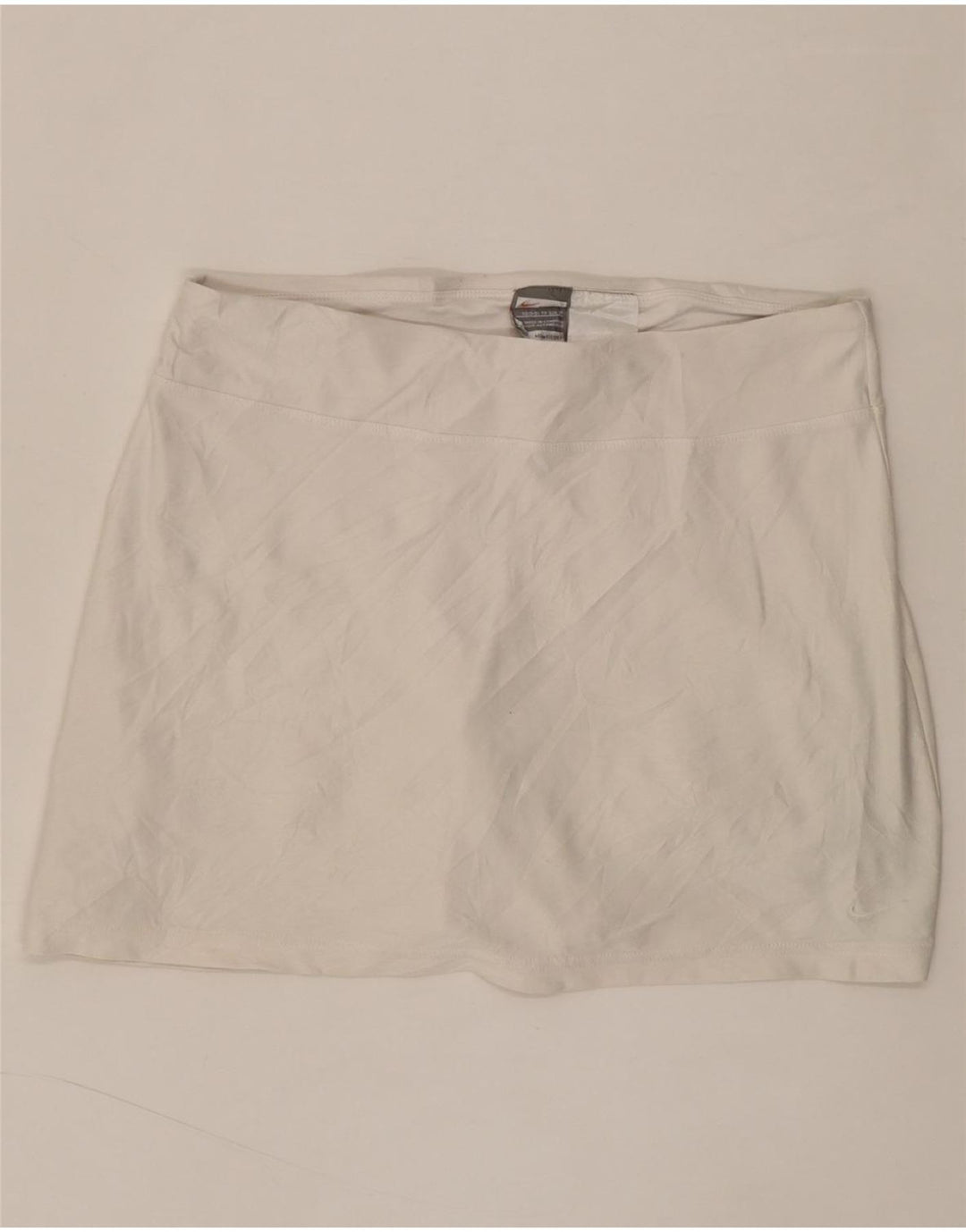 NIKE Womens Skort US 0/2 XS  White Polyester Vintage Nike and Second-Hand Nike from Messina Hembry 