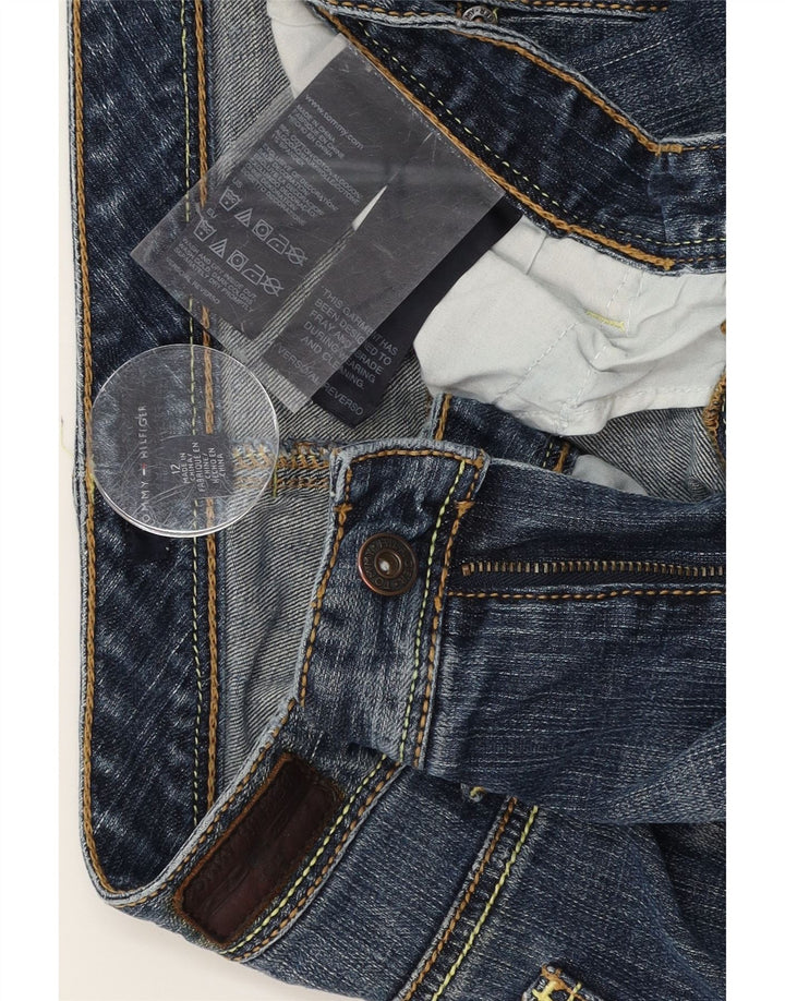 TOMMY HILFIGER Womens Denim Shorts US 12 Large W34  Blue Vintage Tommy Hilfiger and Second-Hand Tommy Hilfiger from Messina Hembry 