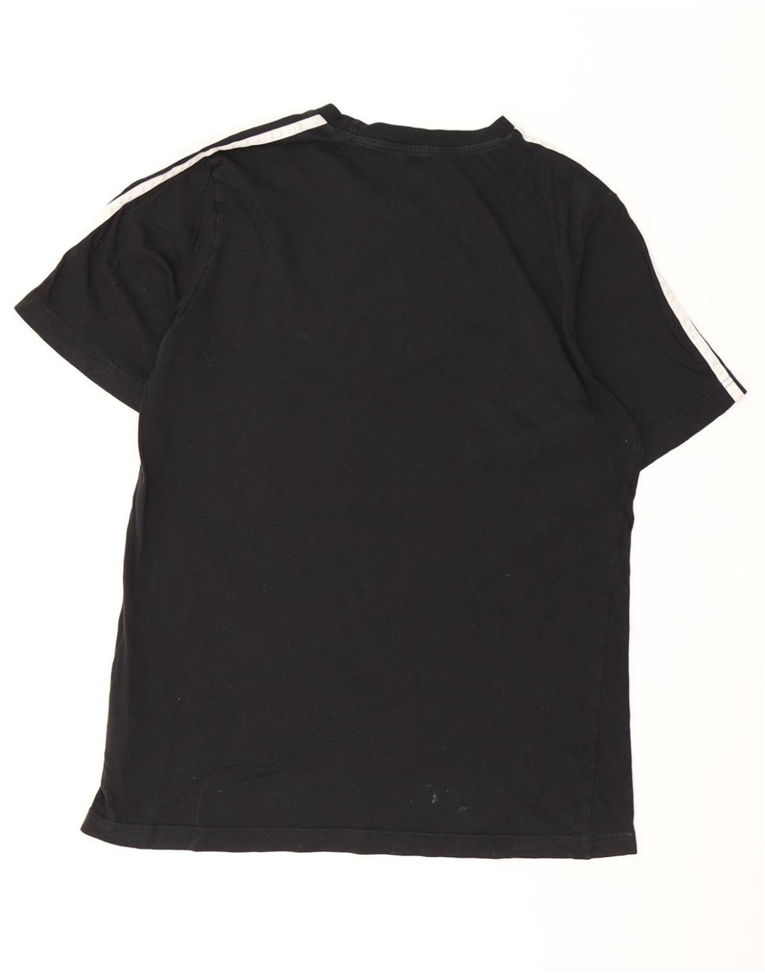 ADIDAS Mens T-Shirt Top Medium Black Cotton