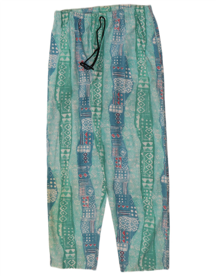 Santos Tefano Mens Tracksuit Trousers Large  Blue Geometric