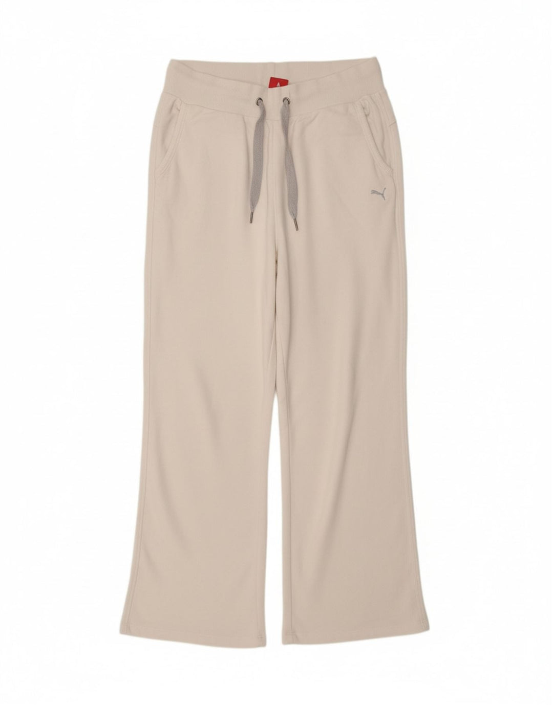 PUMA Womens Tracksuit Trousers UK 16 Large White Cotton