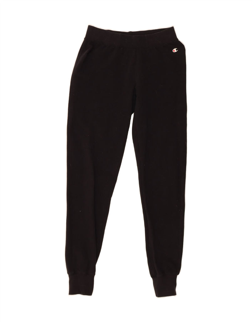 CHAMPION Womens Tracksuit Trousers Joggers UK 6 XS  Black Vintage Champion and Second-Hand Champion from Messina Hembry 
