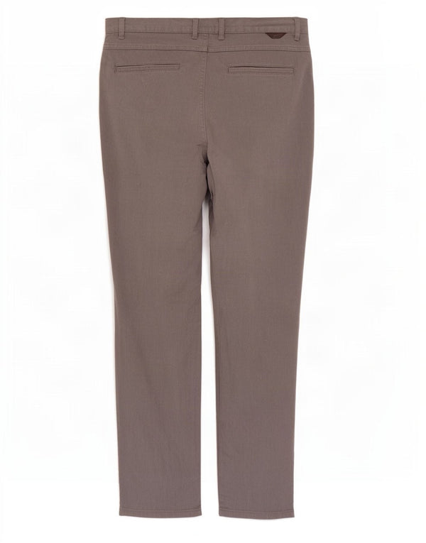 Zara Mens Slim Fit Chino Trousers EU 42 Large W32 L31 Grey