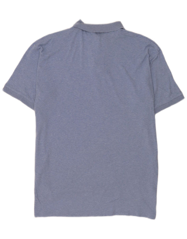Polo Ralph Lauren Mens Shirt XL Blue Flecked Cotton