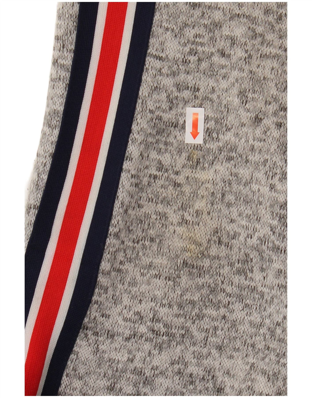 SUPERDRY Mens Hooded Padded Jacket UK 44 2XL Red Colourblock Polyester