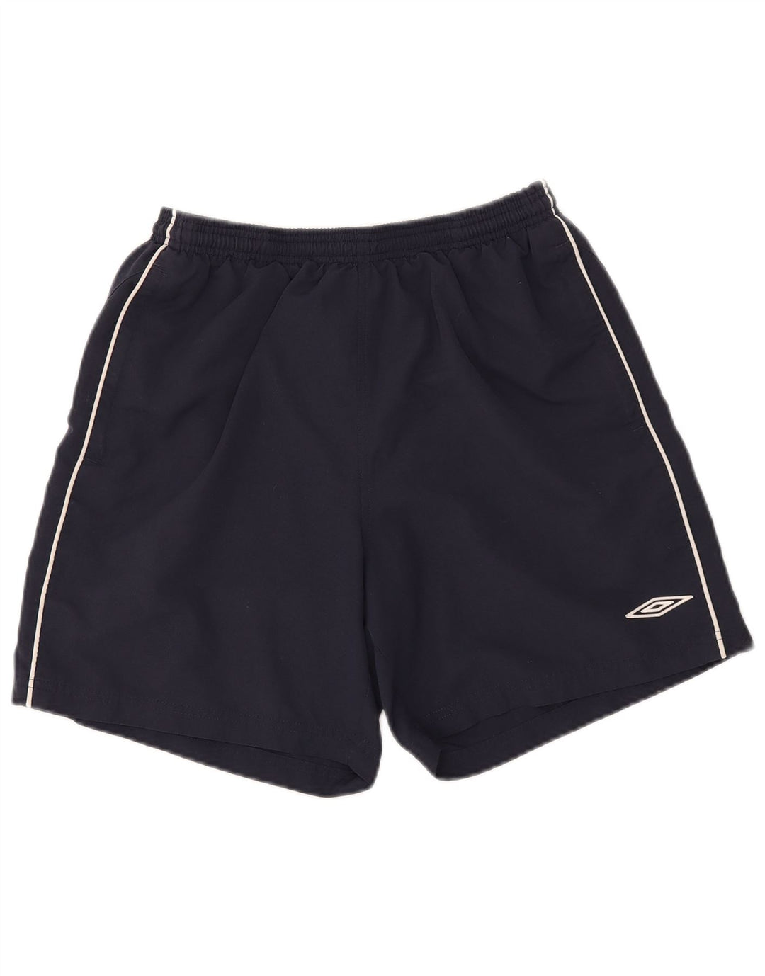 UMBRO Mens Sport Shorts Large Navy Blue Polyester