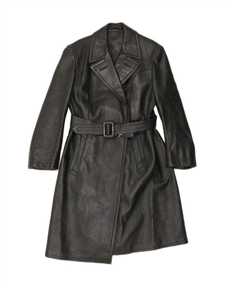 STRIWA Womens Overcoat UK 14 Medium Green Vintage Striwa and Second-Hand Striwa from Messina Hembry 