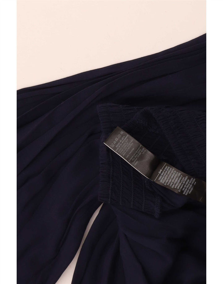 Marks & Spencer Womens Joggers Cropped Trousers Large W30 L23 Navy Blue
