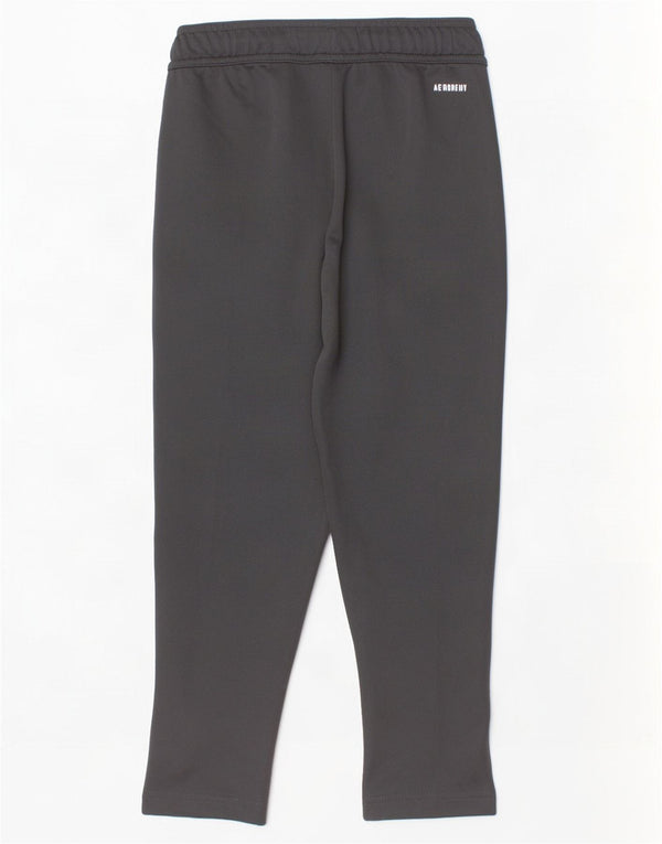Adidas Boys Aeroready Tracksuit Trousers 5-6 Years Black Polyester