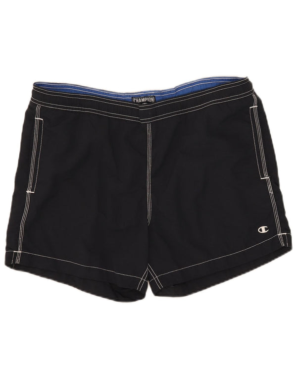 Champion Mens Swimming Shorts Medium Black