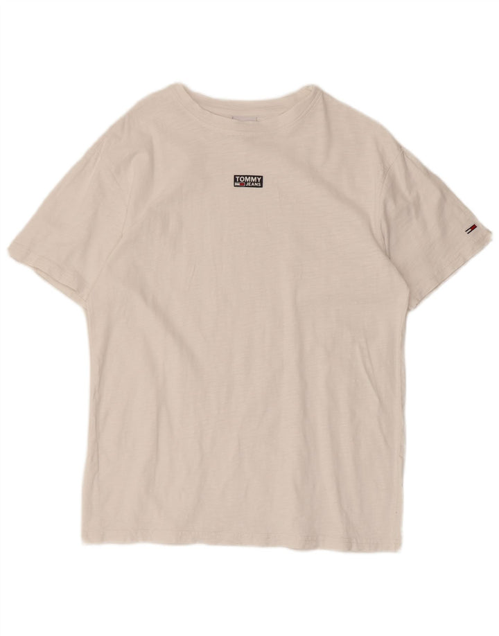 Tommy Hilfiger Mens T-Shirt Top Small White