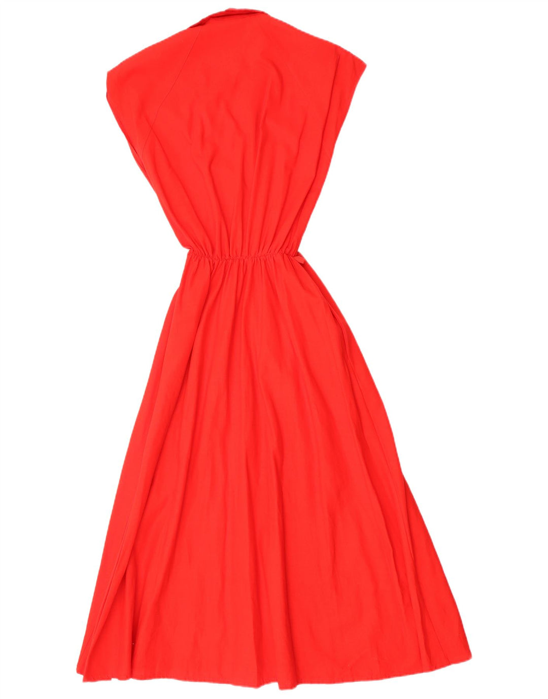 Vintage Womens Maxi Dress UK 8 Small Red