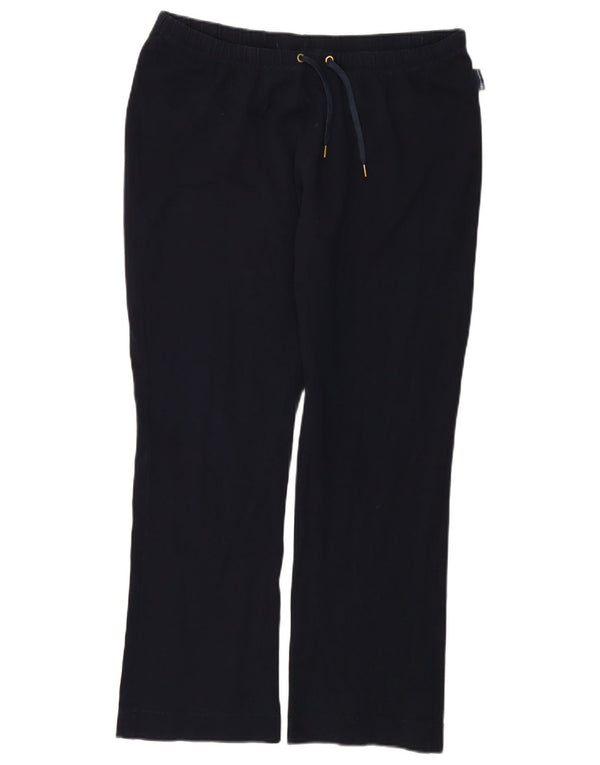 Champion Womens Easy Fit Tracksuit Trousers UK 18 XL Navy Blue Cotton