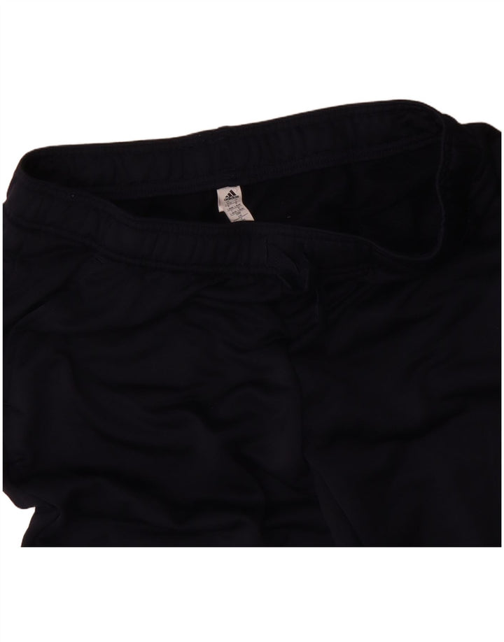 Adidas Womens Tracksuit Trousers Joggers UK 16 Large Navy Blue Sports