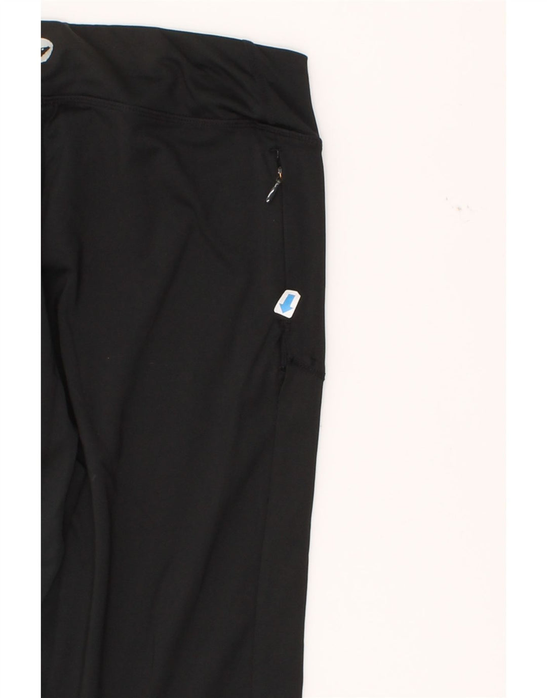 ROXY Womens Graphic Leggings UK 18 XL  Black Polyester Vintage Roxy and Second-Hand Roxy from Messina Hembry 