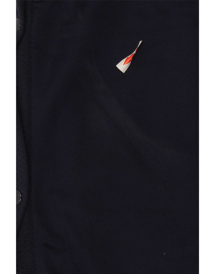 Champion Womens Graphic Tracksuit Trousers UK 12 Medium Navy Blue