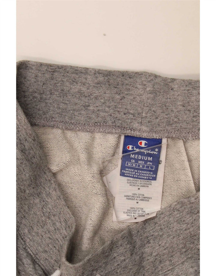 Champion Mens Sport Shorts Medium  Grey Flecked Cotton