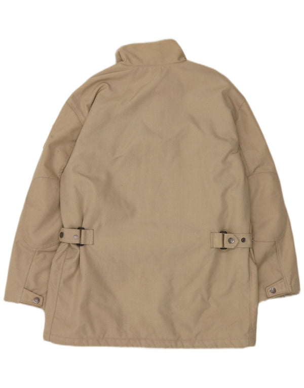 Murphy & Nye Mens Windbreaker Jacket UK 38 Medium Beige Nylon