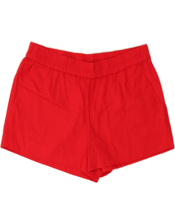 J. CREW Womens Chino Shorts US 10 Large W32 Red Cotton Vintage J. Crew and Second-Hand J. Crew from Messina Hembry 