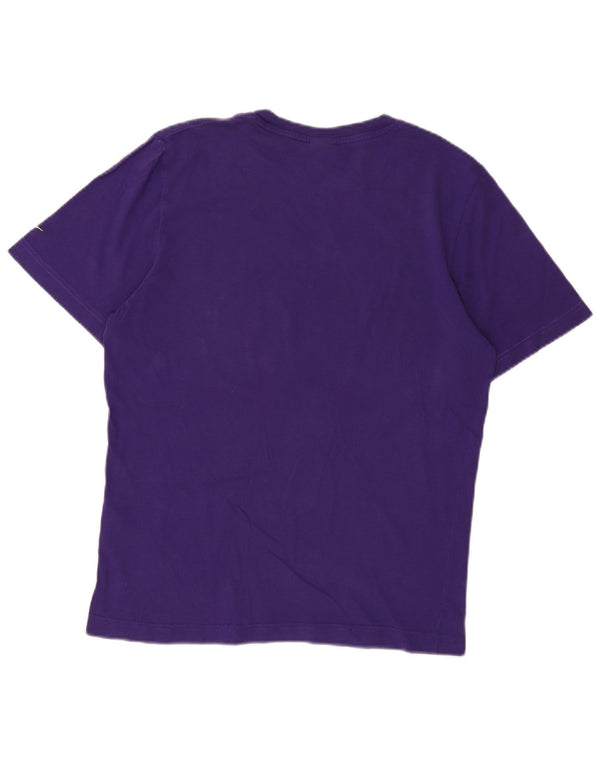 Nike Mens Regular Graphic T-Shirt Top Small Purple Cotton