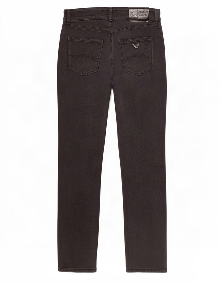 Armani Womens Slim Jeans W27 L28 Grey Cotton
