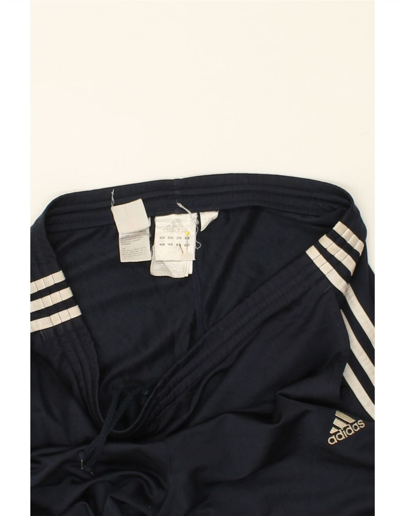 ADIDAS Mens Tracksuit Trousers Large Navy Blue Polyester | Vintage Adidas | Thrift | Second-Hand Adidas | Used Clothing | Messina Hembry 