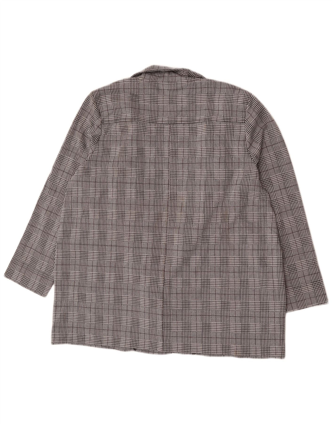Marks & Spencer Womens Autograph Open Blazer Jacket UK 20 2XL Grey Check