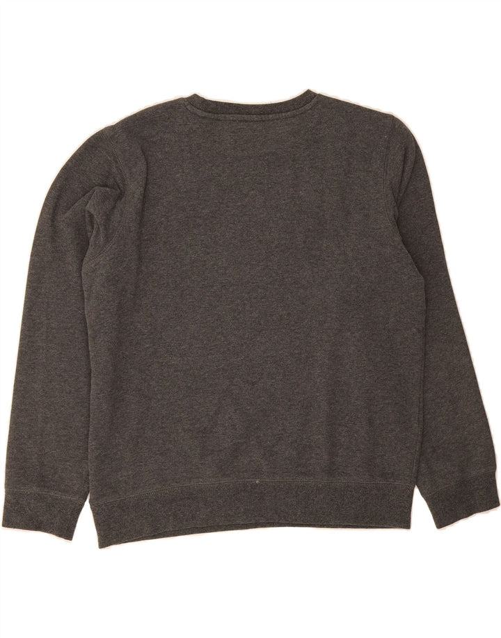 CHAMPION Womens Graphic Sweatshirt Jumper UK 16 Large Grey Cotton Vintage Champion and Second-Hand Champion from Messina Hembry 