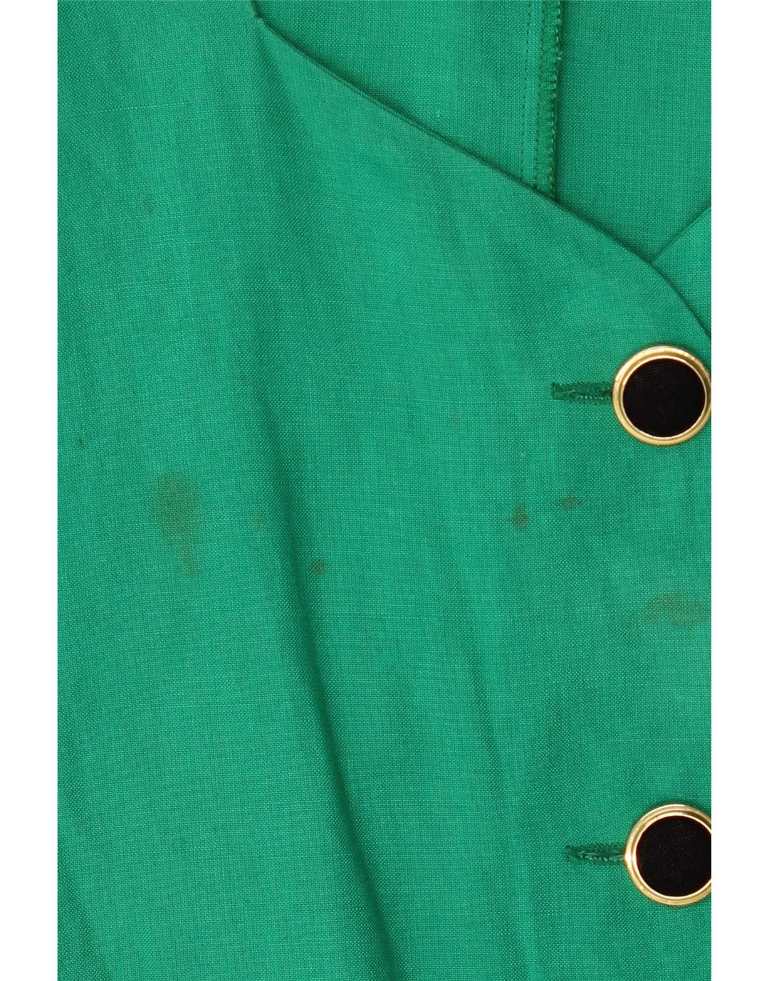 Carolina Pedrjoni Womens 4 Button Blazer Jacket IT 48 XL Green Colourblock