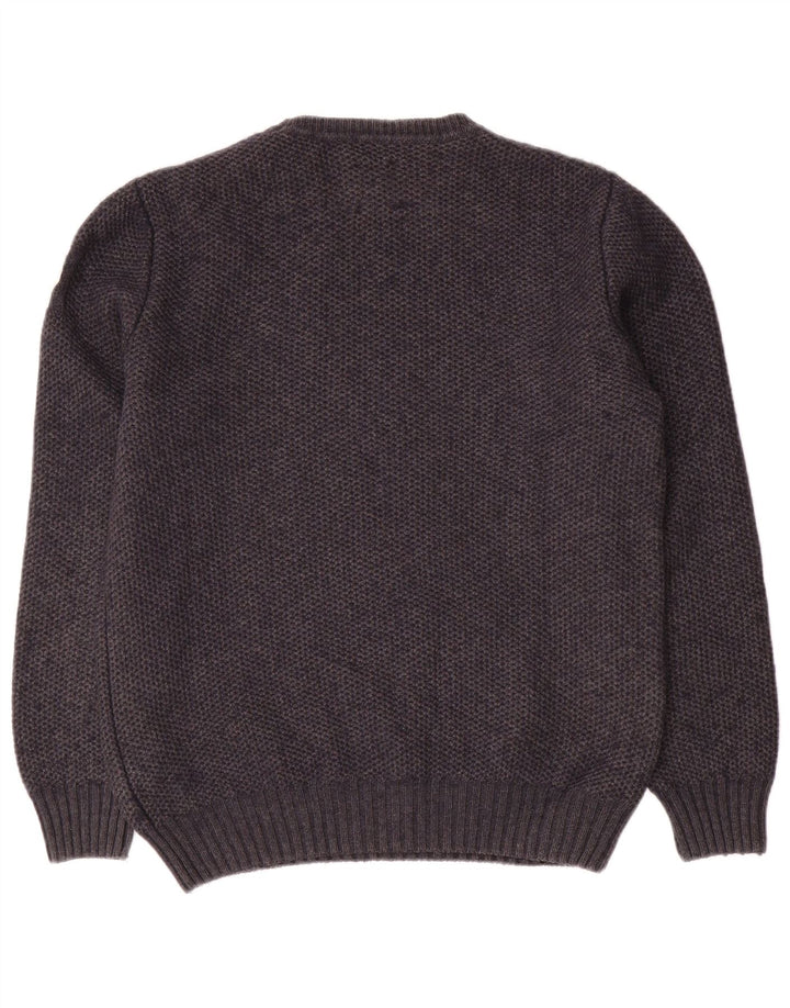 North Sails Mens Crew Neck Jumper Sweater Small Grey Cotton