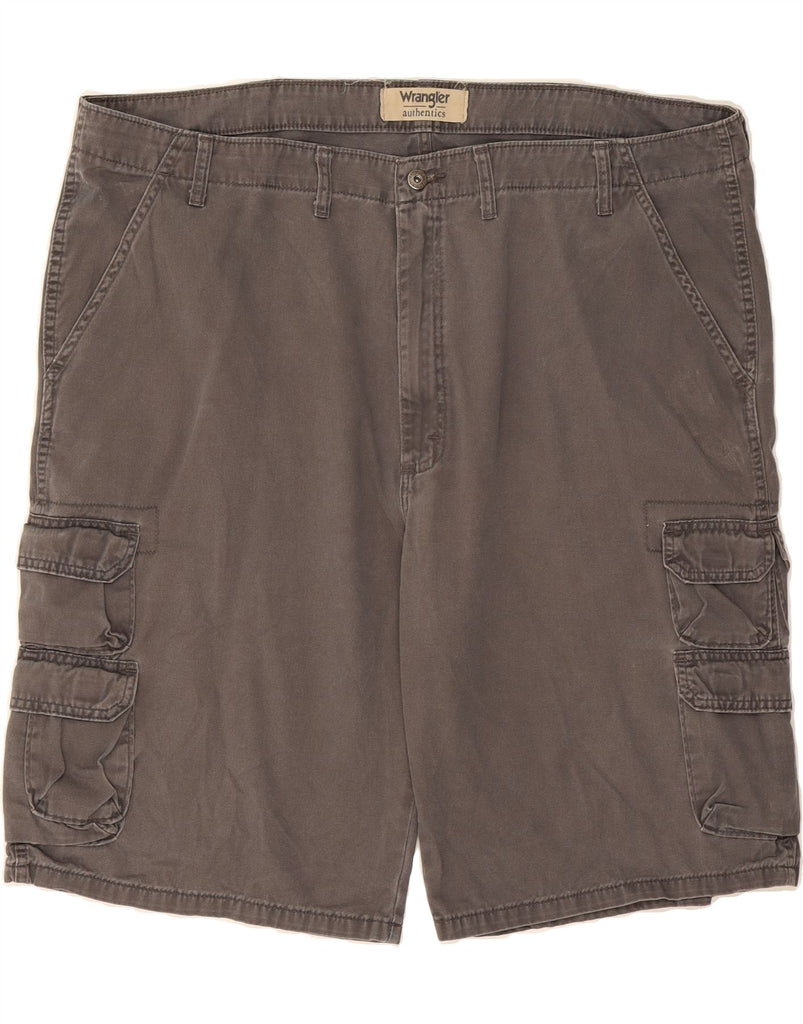 WRANGLER Mens Cargo Shorts W44 2XL  Grey Cotton Vintage Wrangler and Second-Hand Wrangler from Messina Hembry 