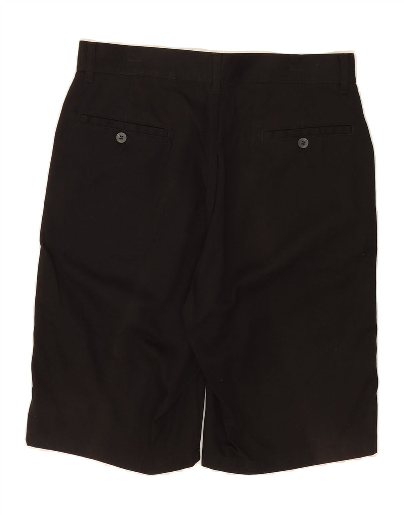 ARMANI Womens Milano Casual Shorts W36 XL  Black Cotton Vintage Armani and Second-Hand Armani from Messina Hembry 