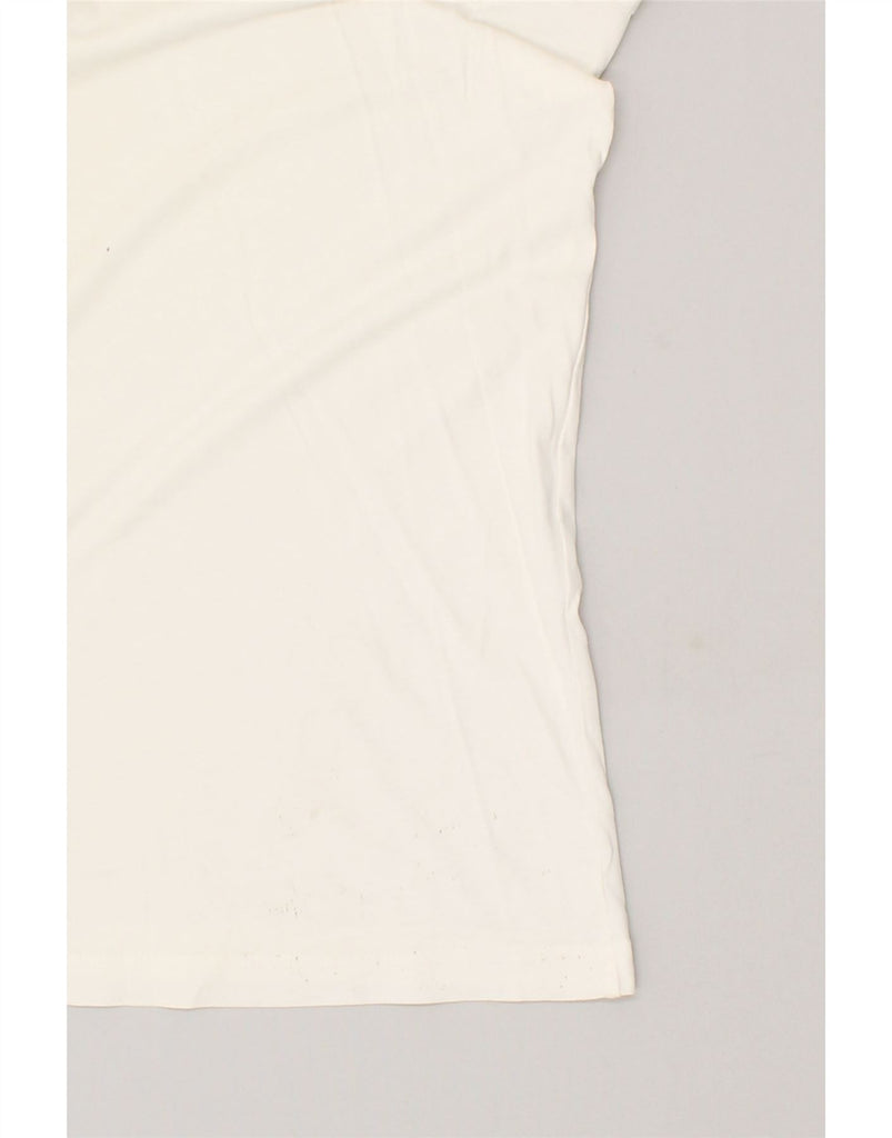 PUMA Mens T-Shirt Top 2XL Off White | Vintage Puma | Thrift | Second-Hand Puma | Used Clothing | Messina Hembry 