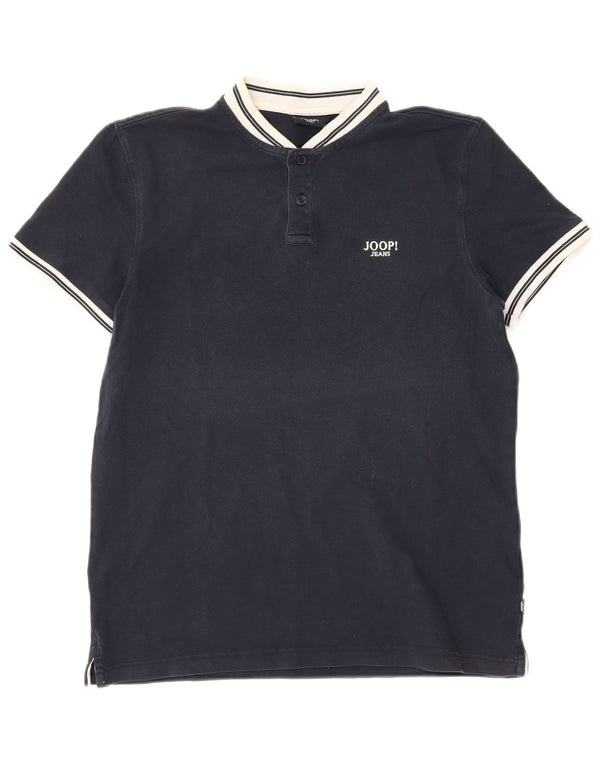 Joop Mens Polo Shirt Medium Navy Blue