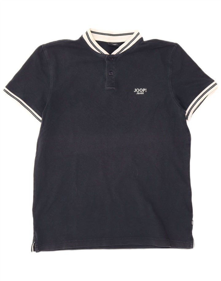 Joop Mens Polo Shirt Medium Navy Blue