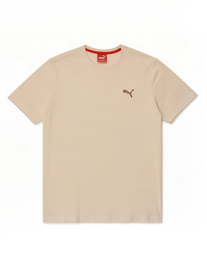 Puma Mens T-Shirt Top Small White Cotton