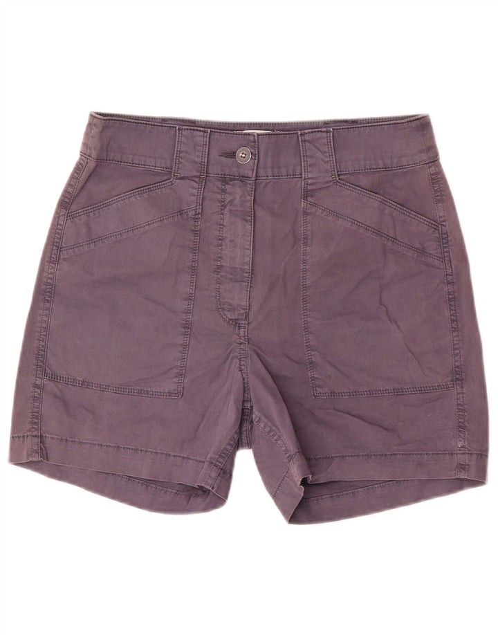 WHITE STUFF Womens Casual Shorts UK 8 Small W27 Purple