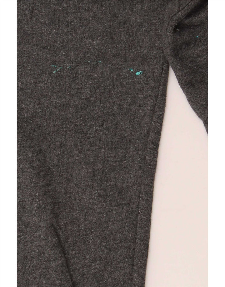 Fila Mens Graphic Sweatshirt Jumper Medium Grey Flecked Cotton