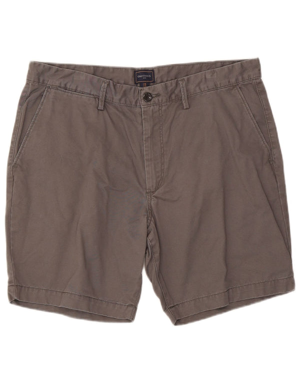 Gap Mens Khakis Chino Shorts W36 Large Grey Cotton