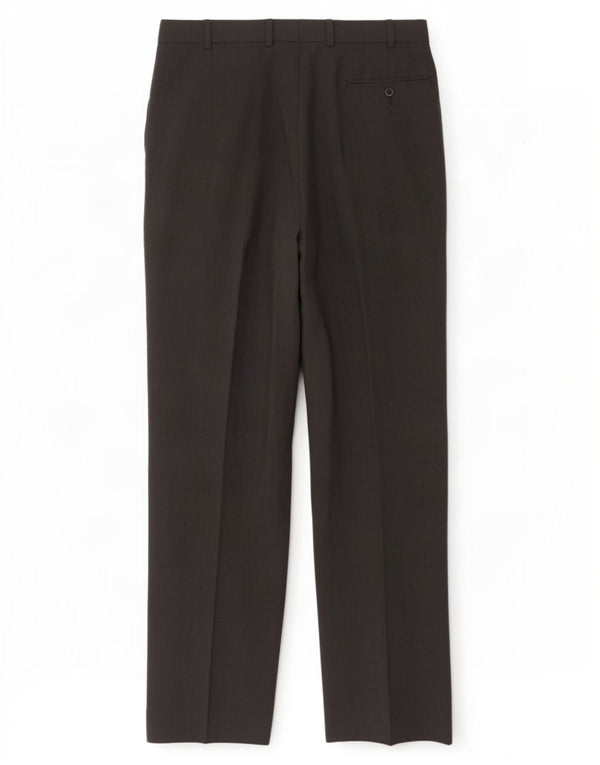 Marks & Spencer Mens Pegged Suit Trousers W36 L33 Grey Polyester