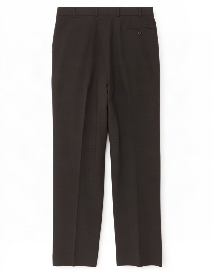 Marks & Spencer Mens Pegged Suit Trousers W36 L33 Grey Polyester