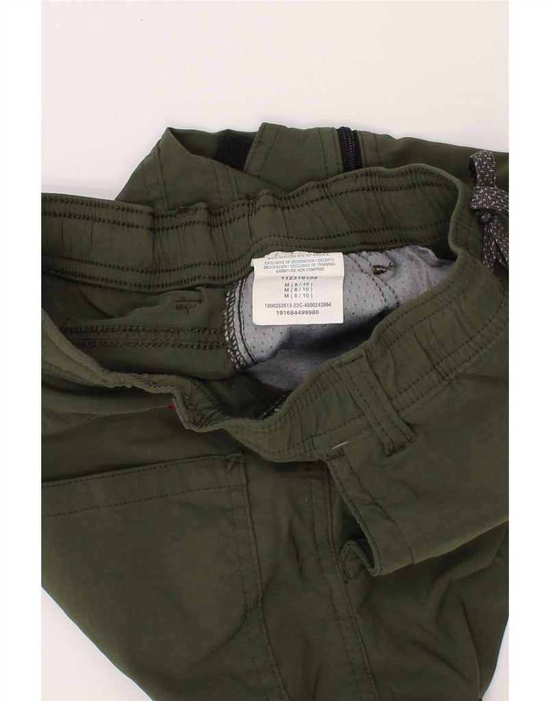 WRANGLER Boys Cargo Shorts 8-9 Years Medium W24  Green Nylon Vintage Wrangler and Second-Hand Wrangler from Messina Hembry 
