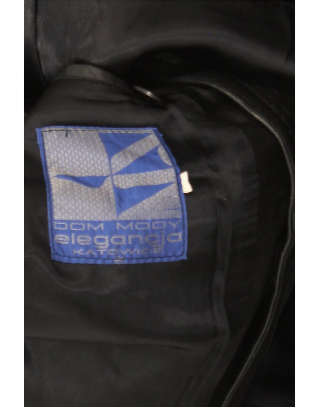 VINTAGE Mens Leather Jacket UK 38 Medium Black