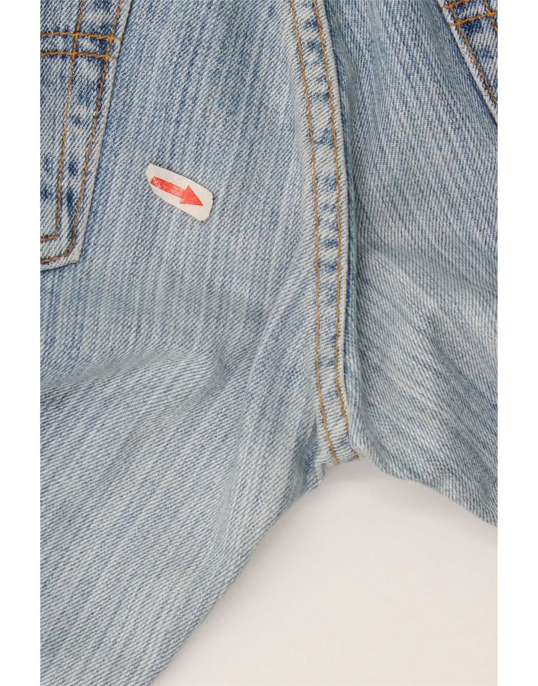 Levi's Womens 595 Straight Jeans W27 L32 Blue Cotton