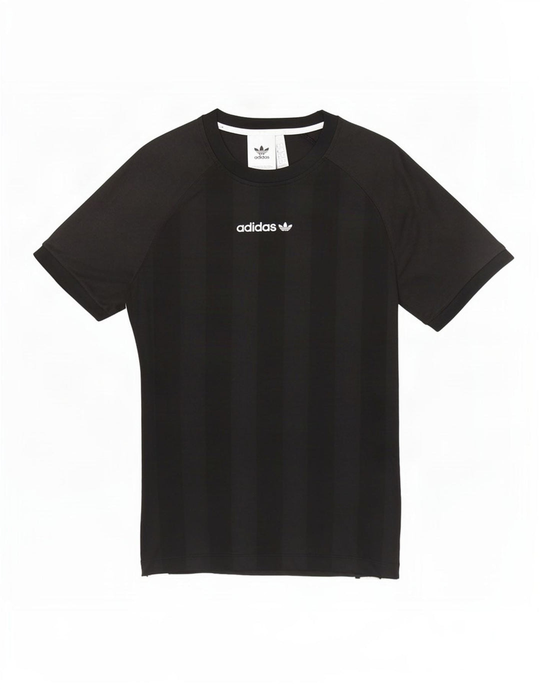 Adidas Mens Graphic T-Shirt Top Small Black Colourblock Polyester