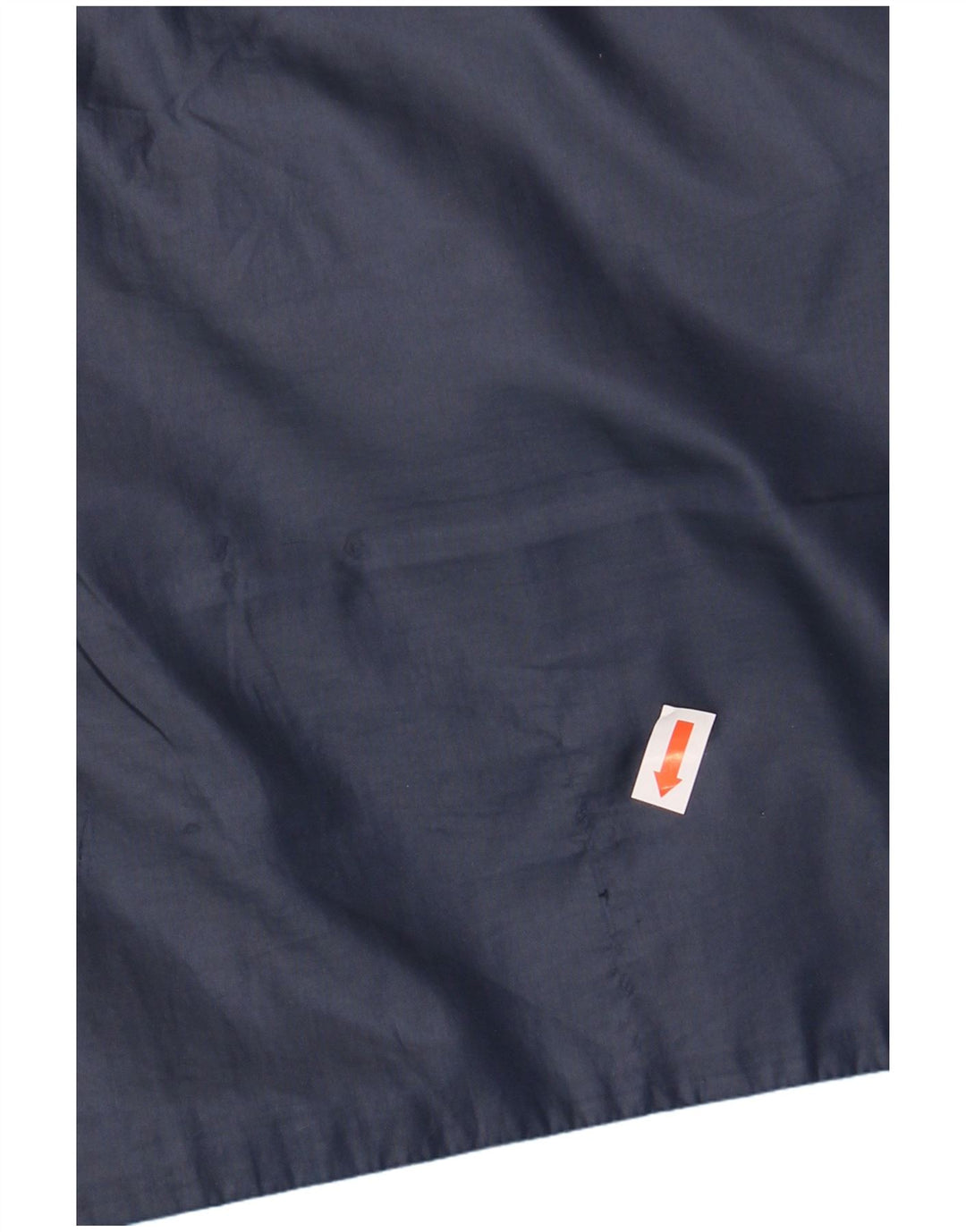 ADIDAS Womens Hooded Rain Jacket EU 38 Medium Blue Colourblock Polyester