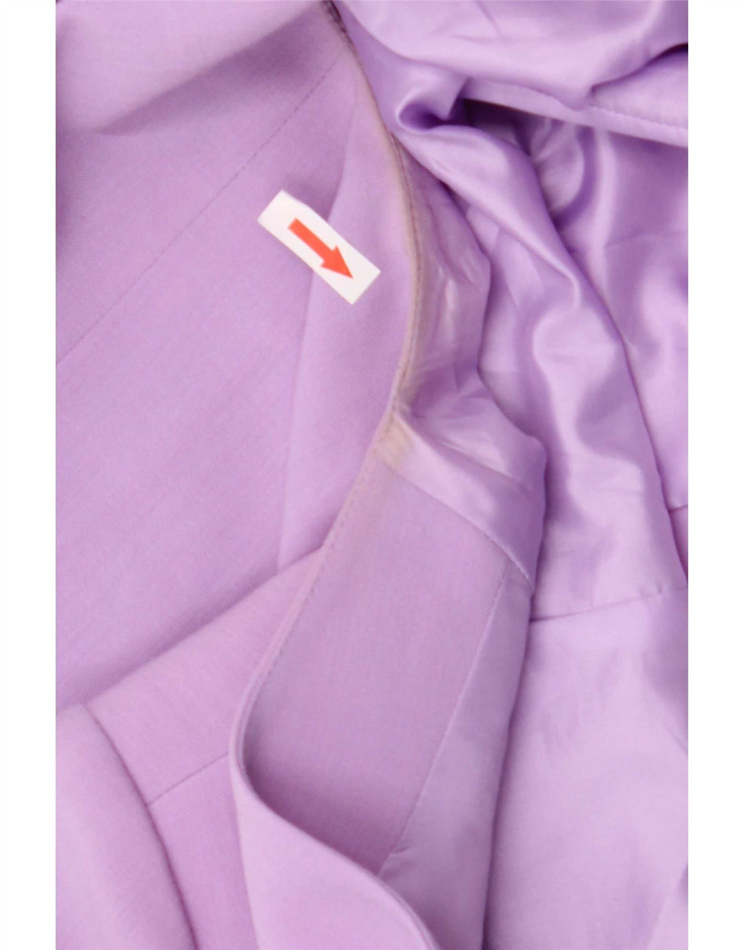 Jacques Vert Womens 1 Button Blazer Jacket UK 20 2XL Purple Polyester