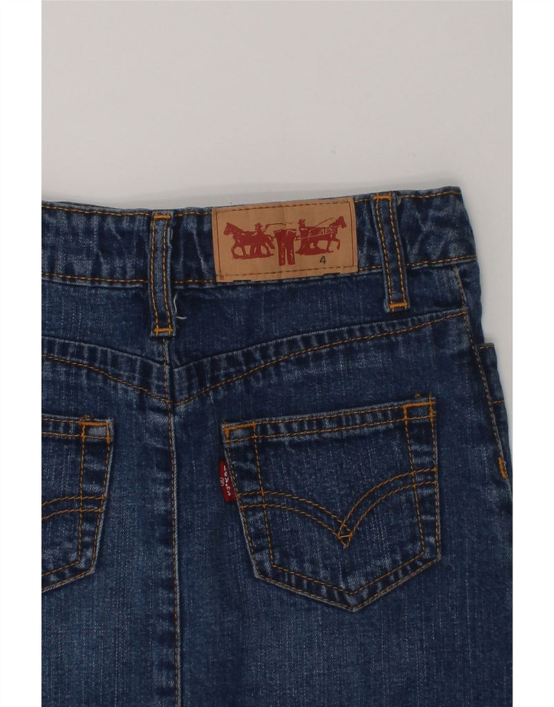 LEVI'S Girls Denim Skirt 3-4 Years W20 Navy Blue Cotton | Vintage Levi's | Thrift | Second-Hand Levi's | Used Clothing | Messina Hembry 